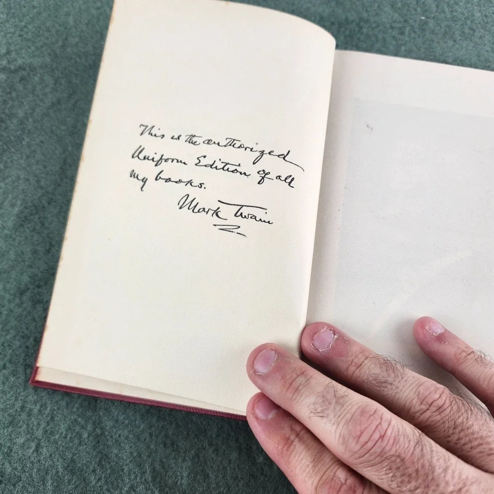 Mark‎ Twain's Works The $30,000 Bequest Author's National Edition Harpers 1903